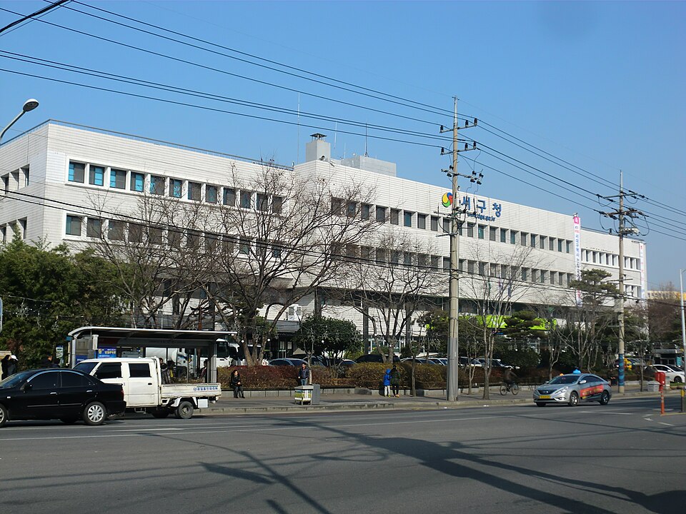 대구 서구청 앞 거리 — 대구 서구 검정고시 과외