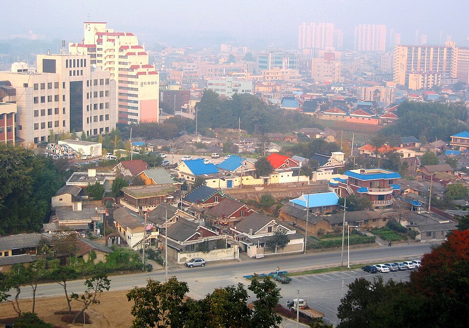 김제 시가지 전경 — 김제 검정고시 과외